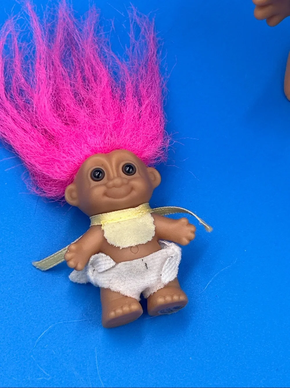 6 Classic Colorful Troll Dolls Pack - Neon Hair Trolls RUSS